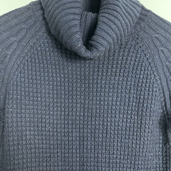 Uniqlo Women's Sz XS Long Sleeve Knit Pullover Turtleneck‎ Sweater Dress Black - Picture 5 of 10